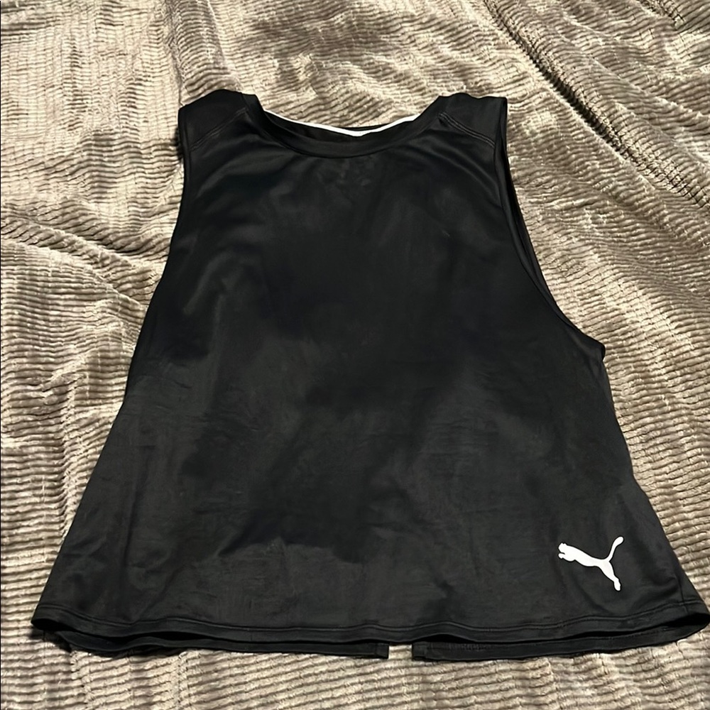 Puma Women's Black Tank Top